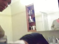 Met een incestueuze Russische regelgeving in de tiener sex filmpjes badkamer, vervloekte maagdelijke zus.