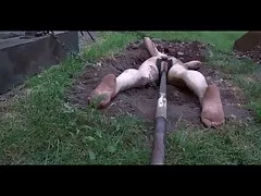 Habib hield zijn vriendin tegen, de gratis sex video film Russische teef.