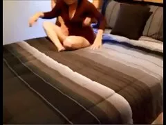 Die vent pakte een meisje oma sex films voor een stomme hond.
