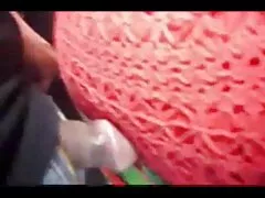 Uiteindelijk sekstekenfilms speelde ze met een volwassen brunette.